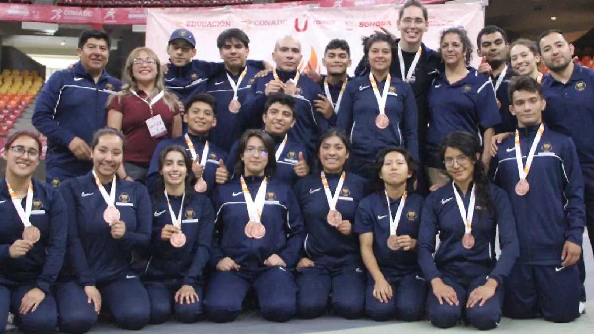 Judocas de la UNAM en la Universiada Nacional 2023